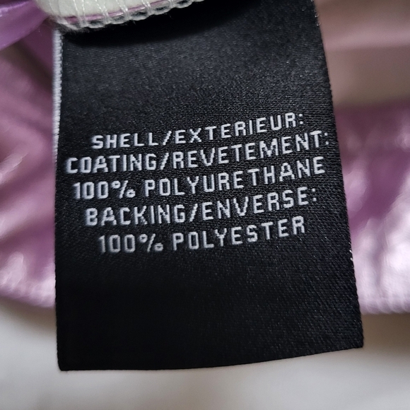 NWT 7 For All Mankind Women's Faux Leather Liquid Foil  Metallic Pants Size L - Picture 16 of 16